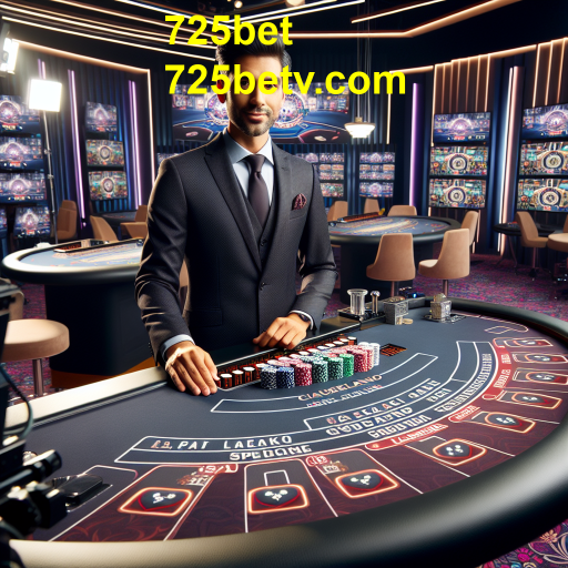 Descubra a Emoção do Cassino Ao Vivo no 725bet