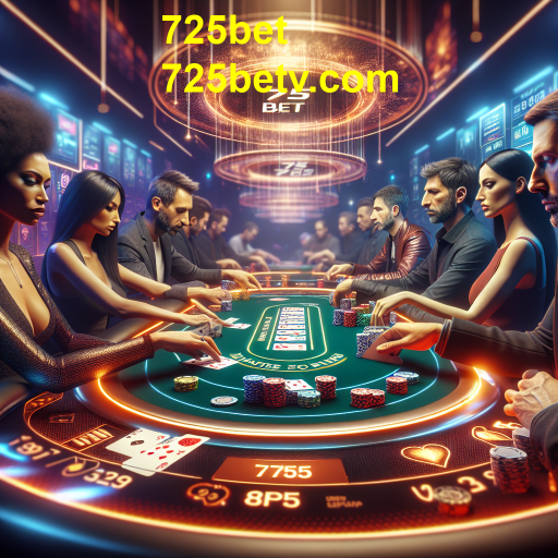 Explore o Mundo do Poker na 725bet